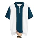 AUSK Women39s Zip Neck Polo T-Shirt 