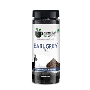 australian tea company earl grey loose leaf tea 25 cups 50g  premium black orthodox tea blended with 100 natural bergamot oil  light strength mild amp refreshing flavor english classic range