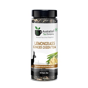 australian tea company lemongrass ginger loose leaf tea 40 cups 80g  100 natural no added preservatives  himalayan herbal tea with lemongrass amp ginger  specially for weight loss amp slimming