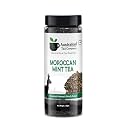Australian Tea Company Moroccan Mint Loose Leaf Green Tea (40 Cups) - 80 Grams | Refreshing &amp; Re-Energizing With Spearmint &amp; Peppermint | Real Mint leaf Blend