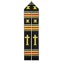 Authentic Kente Graduation Stole for Class of 2026 | Celebrate Your Culture with Traditional African Art Sash Design