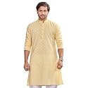 Authentics Pure Cotton Handloom Golden Stripes Premium