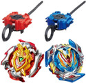 Authfort Original Beybust B-104 & 105 Beyblede Super Battle Set