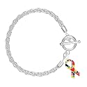 Autism awareness bracelets with sterling silver plated charm - perfect for awareness, gift-giving, fundraising & more!