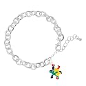 Autism awareness bracelets with sterling silver plated charm - perfect for awareness, gift-giving, fundraising &amp; more!
