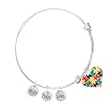 Autism awareness bracelets with sterling silver plated charm - perfect for awareness, gift-giving, fundraising &amp; more!
