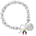 Autism awareness bracelets with sterling silver plated charm - perfect for awareness, gift-giving, fundraising &amp; more!