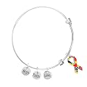 Autism awareness bracelets with sterling silver plated charm - perfect for awareness, gift-giving, fundraising &amp; more!
