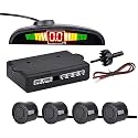 Auto Addict Car Reverse Parking Sensors Assistant Black Color for All Cars