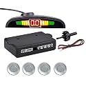 Auto Addict Car Reverse Parking Sensors Assistant Silver Color for Maruti Suzuki 800
