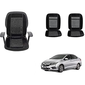 auto beast beaded plush velvet car seat cover cushion for car acupressure massage comfort marble bead cushion compatible with city idtec 2016 velvet cushion1 pack_black