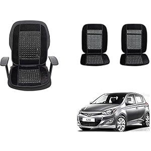 auto beast beaded plush velvet car seat cover cushion for car acupressure massage comfort marble bead cushion compatible with i20 type 2 velvet cushion1 pack_black