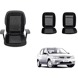 auto beast beaded plush velvet car seat cover cushion for car acupressure massage comfort marble bead cushion compatible with mahindra logan velvet cushion1 pack_black
