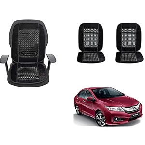 auto beast beaded plush velvet car seat cover cushion for car acupressure massage comfort marble bead cushion compatible with city ivtec velvet cushion1 pack_black