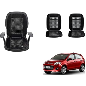 auto beast beaded plush velvet car seat cover cushion for car acupressure massage comfort marble bead cushion compatible with palio  velvet cushion1 pack_black