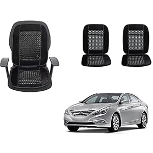 auto beast beaded plush velvet car seat cover cushion for car acupressure massage comfort marble bead cushion compatible with sonata velvet cushion1 pack_black