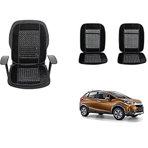 auto beast beaded plush velvet car seat cover cushion for car acupressure massage comfort marble bead cushion compatible with wrv velvet cushion1 pack_black