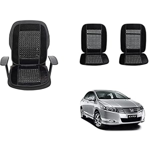auto beast beaded plush velvet car seat cover cushion for car acupressure massage comfort marble bead cushion compatible with city 2017 velvet cushion1 pack_black