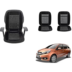 auto beast beaded plush velvet car seat cover cushion for car acupressure massage comfort marble bead cushion compatible with mobilio velvet cushion1 pack_black