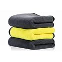 Auto Beast Microfiber Cleaning Cloth for car | Cleaning Cloth for Kitchen &amp; Home | 500GSM Multipurpose Cloths - Automotive Microfiber Towels for Car Cleaning,Bike,Kitchen (40x40cm_3Pcs)