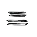 Auto Beast Rubber Car Bumper Protector Guard with DoubleChrome Strip Compatible with Compatible withd Endeavour Car | Car Bumper Protector Set 4
