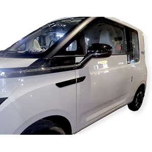 auto clover car exterior smoked black fender side vent cover compatible with cretacrysta set of 4 pcs a549