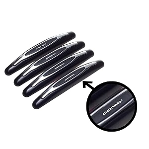 car door guard rubber edge protector compatible for mahindra bolero di set of 4 pieces
