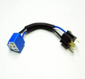Auto-Ex H4 Car Motorcycle Headlight Ceramic Bulb Holder Female To Male Socket 2 Pcs Car Bulb Holder