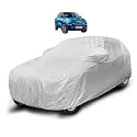 Auto Hub Waterproof Car Cover Compatible with Kiger (Model : 2021-Till Date) with Mirror Pocket, Soft Cotton Lining, Waterproof Kiger Car Cover- Metallic Silver