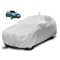 Auto Hub Waterproof Car Cover Compatible with Maruti Swift Dzire (Model : 2008-2017) with Mirror &amp; Antenna Pocket, Soft Cotton Lining, Waterproof Swift Dzire Car Cover- Metallic Silver