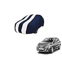 Auto Hub Car Cover Compatible with Maruti S-Cross with Mirror Pocket, Weather Proof, Triple Stitched, S-Cross Car Cover- Navy-White