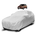 Auto Hub Waterproof Car Cover Compatible with Freeestyle with Mirror Pocket, Soft Cotton Lining, Waterproof Freeestyle Car Cover- Metallic Silver