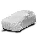 Auto Hub Waterproof Car Cover Compatible with Jazz New (Model : 2020-Till Date) with Mirror Pocket, Soft Cotton Lining, Waterproof Jazz Car Cover- Metallic Silver