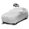 Auto Hub Waterproof Car Cover Compatible with Hyundai Eon with Mirror Pocket, Soft Cotton Lining, Waterproof Eon Car Cover- Metallic Silver