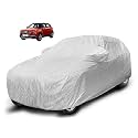 Auto Hub Waterproof Car Cover Compatible with Hyundai Venue with with Mirror Pocket, Soft Cotton Lining, Waterproof Venue Car Cover- Metallic Silver