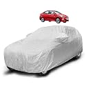 Auto Hub Waterproof Car Cover Compatible with Hyundai Verna Fluidic with Mirror Pocket, Soft Cotton Lining, Waterproof Verna Fluidic Car Cover- Metallic Silver