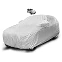 Auto Hub Waterproof Car Cover Compatible with Tata Indigo Marina with Mirror Pocket, Soft Cotton Lining, Waterproof Indigo Marina Car Cover- Metallic Silver