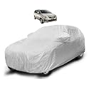 Auto Hub Waterproof Car Cover Compatible with Innova Old with Mirror Pocket, Soft Cotton Lining, Waterproof Innova Car Cover- Metallic Silver