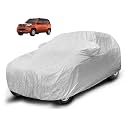 Auto Hub Waterproof Car Cover Compatible with Mahindra TUV300 with Mirror Pocket, Soft Cotton Lining, Waterproof TUV300 Car Cover- Metallic Silver