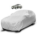 Auto Hub Waterproof Car Cover Compatible with Maruti Ciaz with Mirror Pocket, Soft Cotton Lining, Waterproof Ciaz Car Cover- Metallic Silver