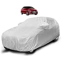 Auto Hub Waterproof Car Cover Compatible with Maruti Ertiga (Model: 2019- Till Date) with Mirror Pocket, Soft Cotton Lining, Waterproof Ertiga Car Cover- Metallic Silver