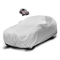 Auto Hub Waterproof Car Cover Compatible with Maruti A-Star with Mirror Pocket, Soft Cotton Lining, Waterproof A-Star Car Cover- Metallic Silver