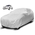 Auto Hub Waterproof Car Cover Compatible with Maruti Sx4 with Mirror Pocket, Soft Cotton Lining, Waterproof Sx4 Car Cover- Metallic Silver