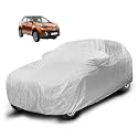 Auto Hub Waterproof Car Cover Compatible with MG GS with Mirror Pocket, Soft Cotton Lining, Waterproof MG GS Car Cover- Metallic Silver