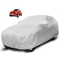 Auto Hub Waterproof Car Cover Compatible with Polo GT with Mirror Pocket, Soft Cotton Lining, Waterproof Polo GT Car Cover- Metallic Silver