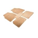 Auto Hub Standard Design Carpet Lining Car Foot Mats Compatible with Maruti Suzuki Ignis (Lining Nylon Fiber Material Mat :Color: -Beige- 5 pcs)