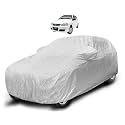 Auto Hub Waterproof Car Cover Compatible with Tata Indica with Mirror Pocket, Soft Cotton Lining, Waterproof Indica Car Cover- Metallic Silver