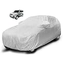 Auto Hub Waterproof Car Cover Compatible with Tata Sumo Grand with Mirror Pocket, Soft Cotton Lining, Waterproof Sumo Grand Car Cover- Metallic Silver