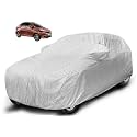 Auto Hub Waterproof Car Cover Compatible with Tata Tigor with Mirror Pocket, Soft Cotton Lining, Waterproof Tigor Car Cover- Metallic Silver
