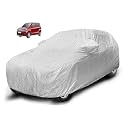 Auto Hub Waterproof Car Cover Compatible with Maruti WagonR-(Model : 2000-2018) with Mirror Pocket, Soft Cotton Lining, Waterproof WagonR Car Cover- Metallic Silver